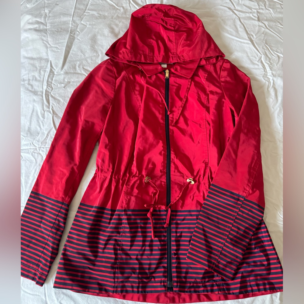 Charter Club Red Water Resistant Jacket